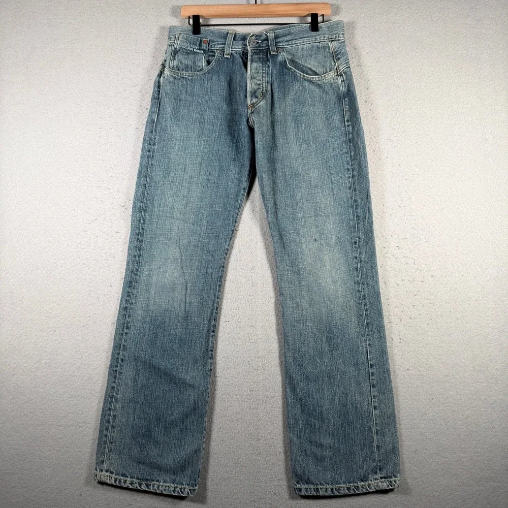 G-Star Raw S.C. Ruger Straight‎ Mens Blue Denim Jeans 32x32 5724.100.087